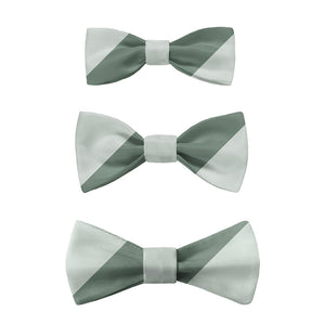Wide Stripe Bow Tie -  -  - Knotty Tie Co.