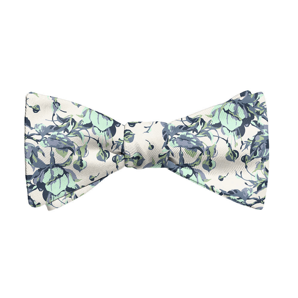 Abstract Floral Bow Tie - Adult Standard Self-Tie 14-18" -  - Knotty Tie Co.