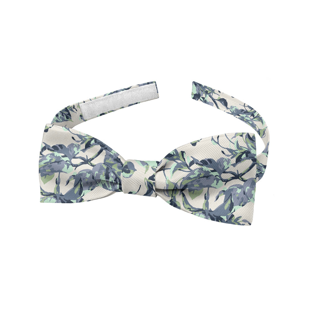 Abstract Floral Bow Tie - Baby Pre-Tied 9.5-12.5" -  - Knotty Tie Co.