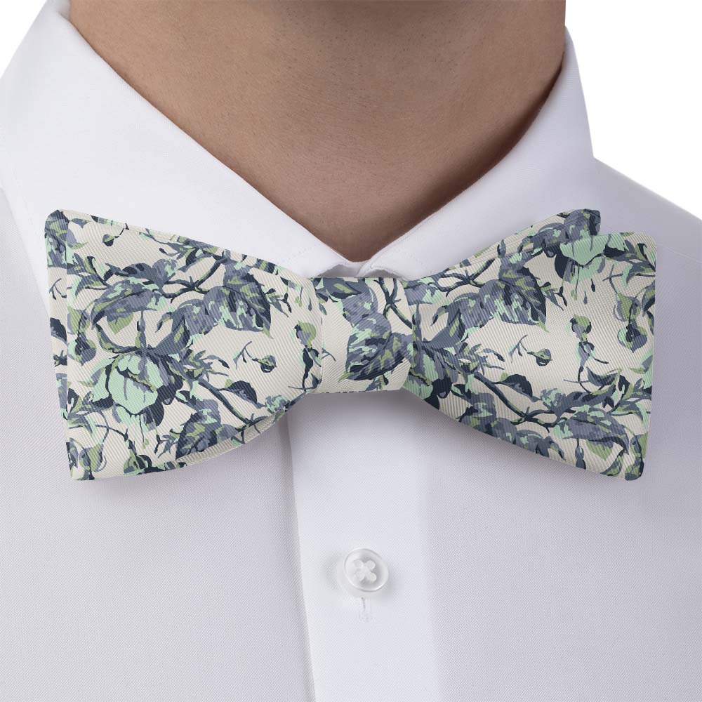 Abstract Floral Bow Tie - Self Tie Bow Tie - Knotty Tie Co.