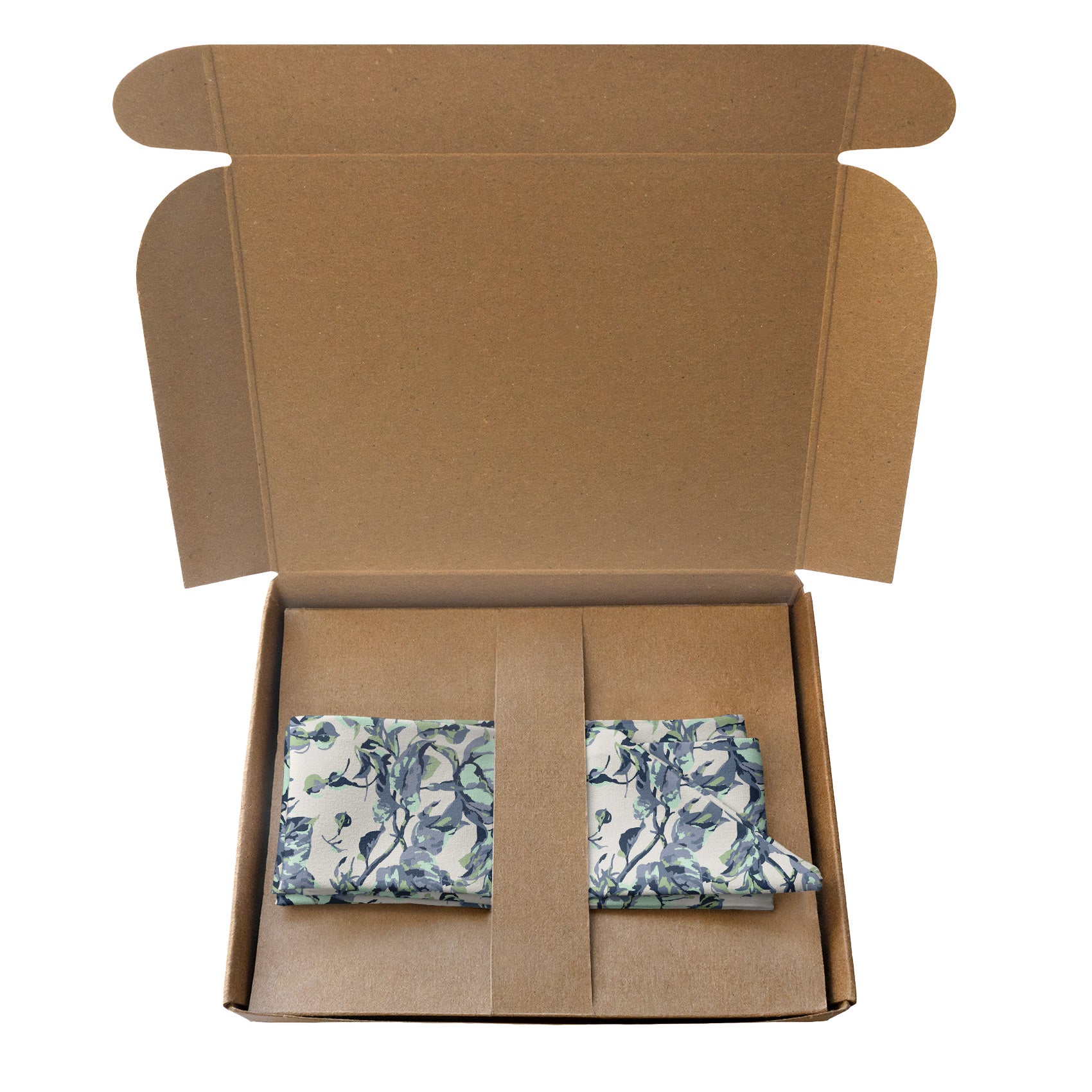Abstract Floral Hair Scarf - Packaging - Knotty Tie Co.