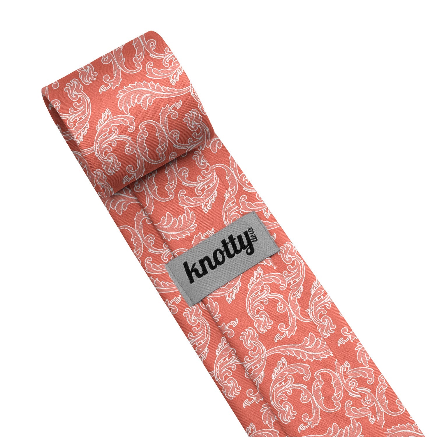 Adorned Paisley Necktie - Tag - Knotty Tie Co.