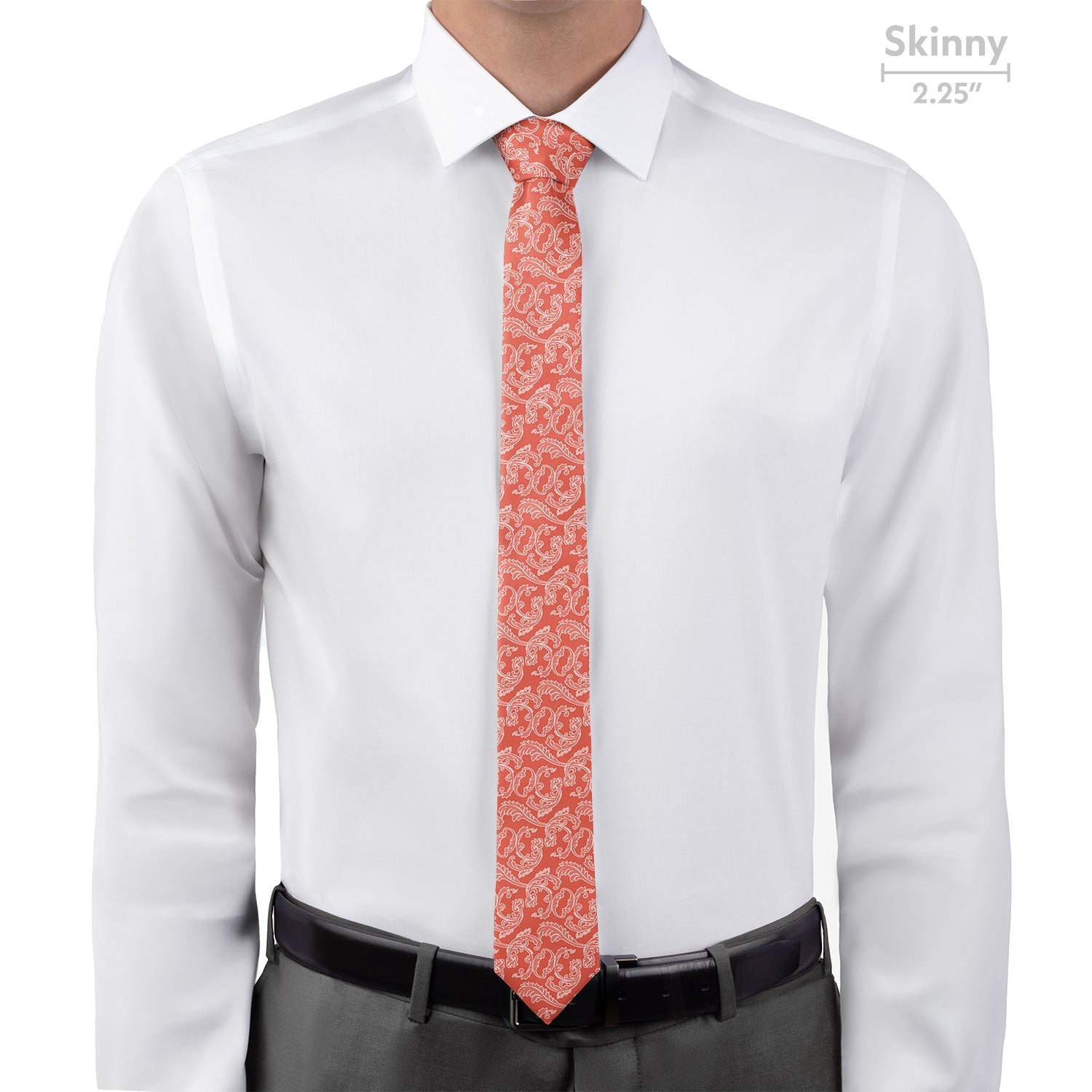 Adorned Paisley Necktie - Skinny - Knotty Tie Co.
