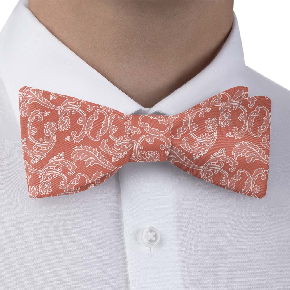 Adorned Paisley Bow Tie - Self Tie Bow Tie - Knotty Tie Co.