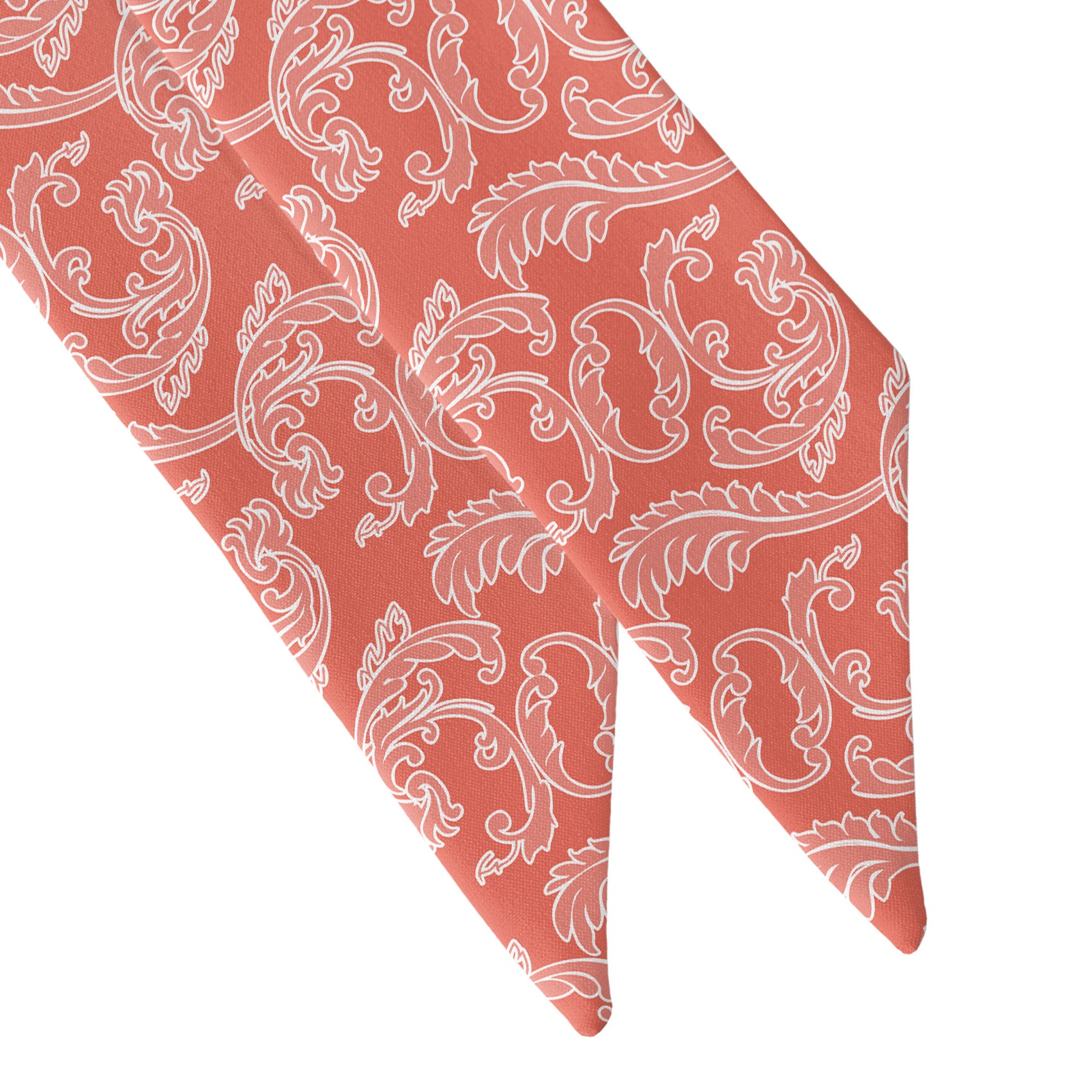 Adorned Paisley Hair Scarf - Scarf Tapered Ends - Knotty Tie Co.