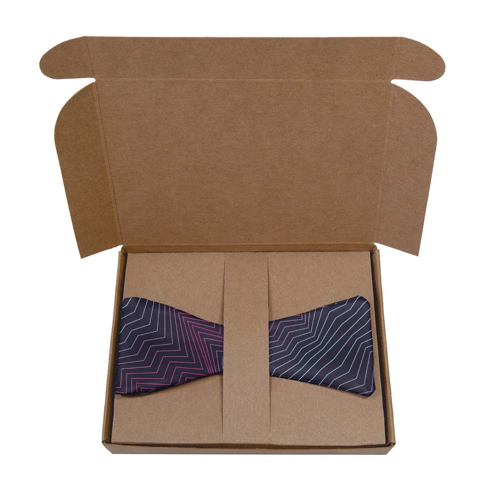 Aesthetic Bow Tie- Kraft Gift Box Packaging - Knotty Tie Co.