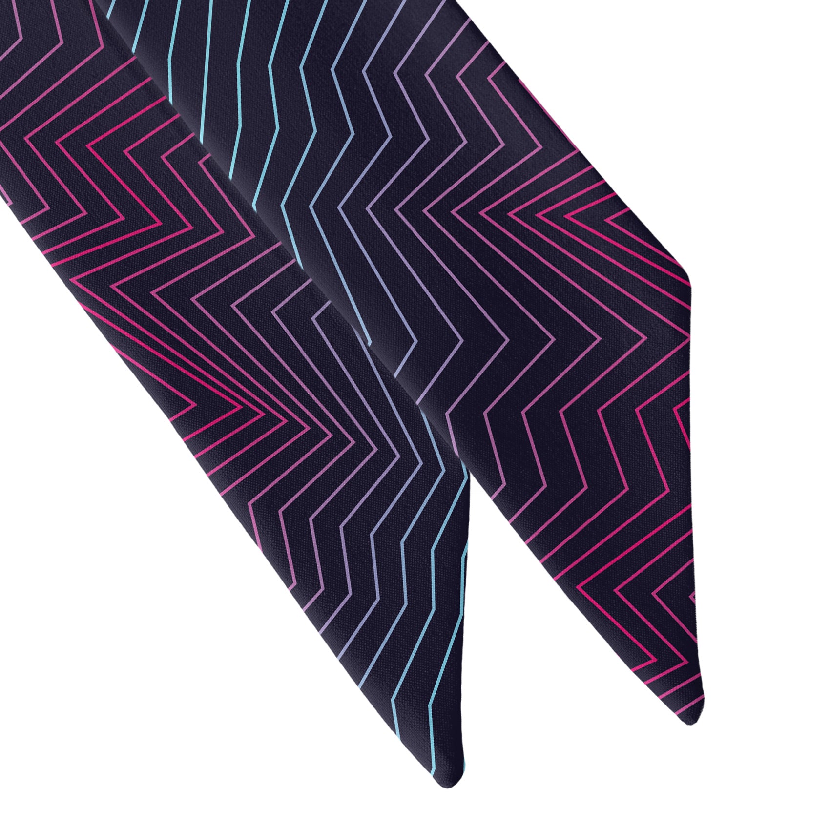 Aesthetic Hair Scarf - Scarf Tapered Ends - Knotty Tie Co.