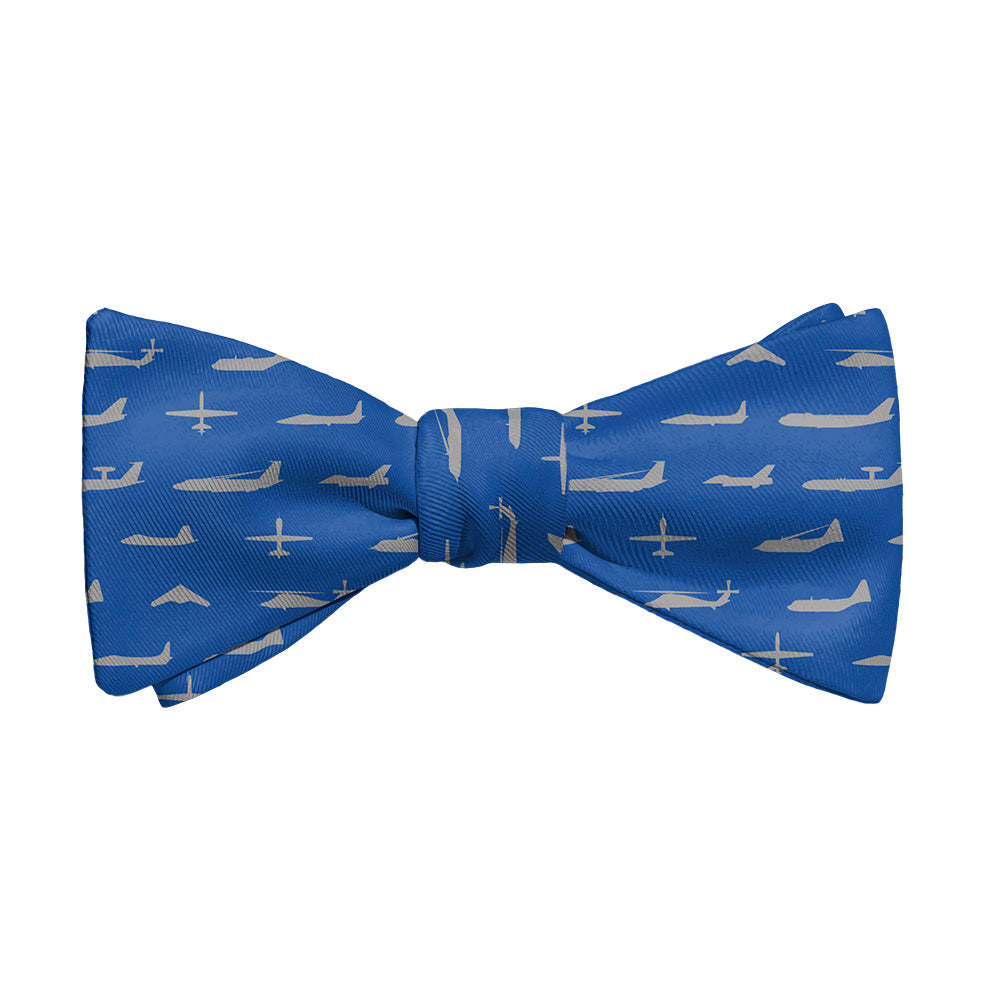 Air Force Aviation Bow Tie - Adult Standard Self-Tie 14-18" -  - Knotty Tie Co.