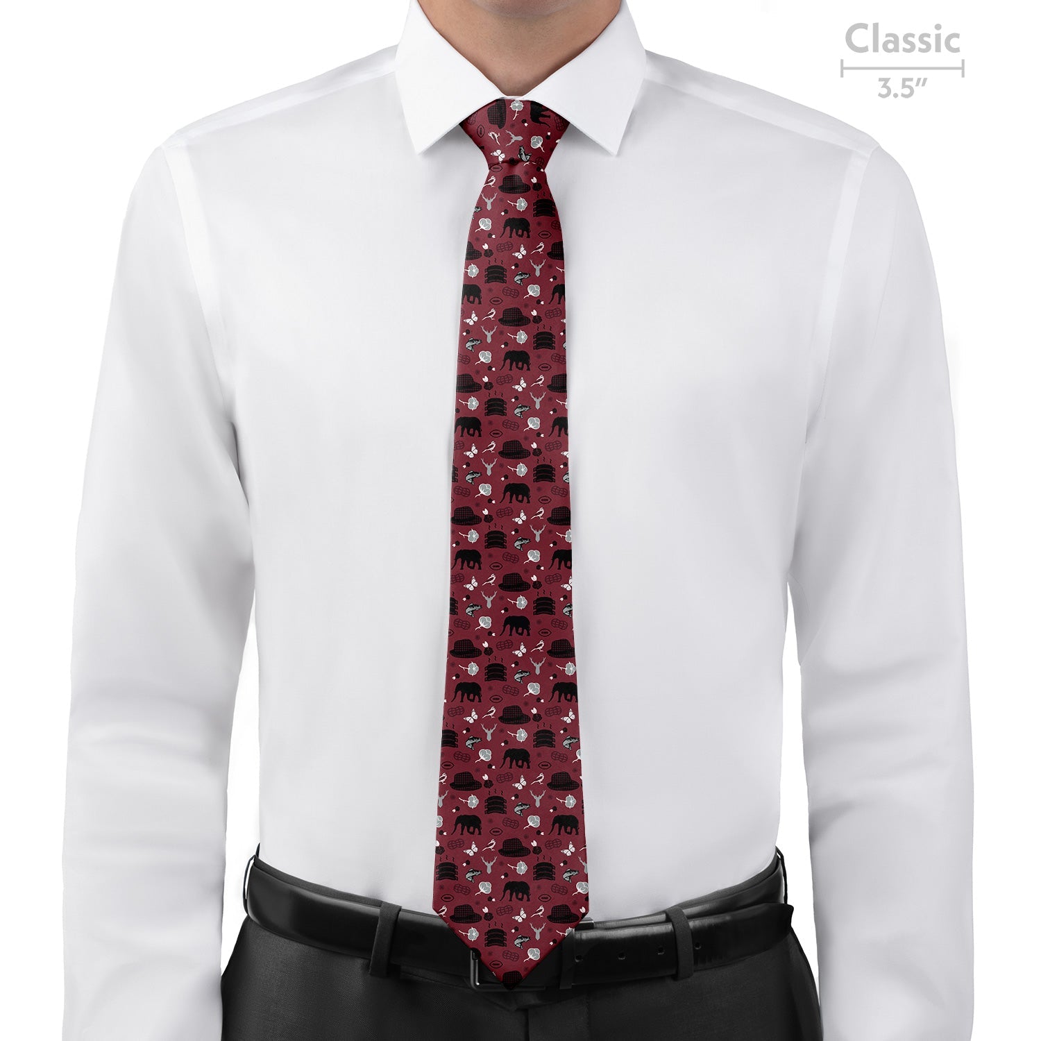 Alabama State Heritage Necktie - Classic - Knotty Tie Co.