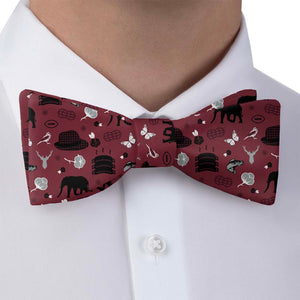 Alabama State Heritage Bow Tie - Bow Tie with Dress Shirt - Knotty Tie Co.