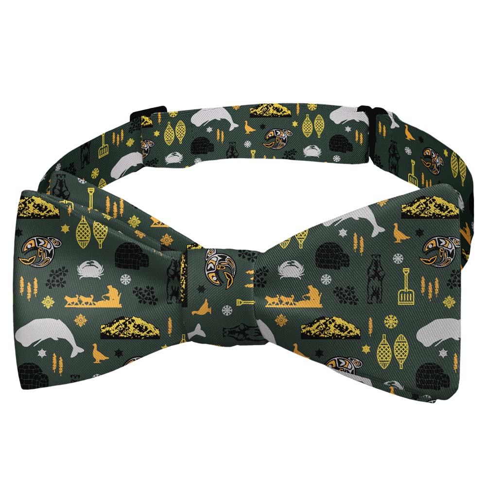 Alaska State Heritage Bow Tie - Self Tie Bow Tie - Knotty Tie Co.