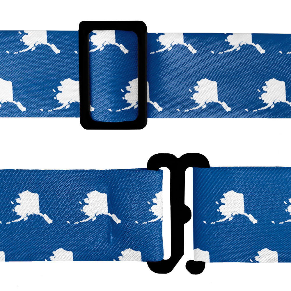 Alaska State Outline Bow Tie - Bow Tie Hardware - Knotty Tie Co.