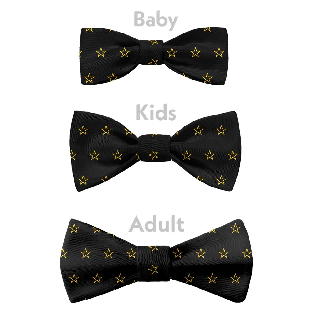 All Stars Bow Tie - Bow Sizes - Knotty Tie Co.