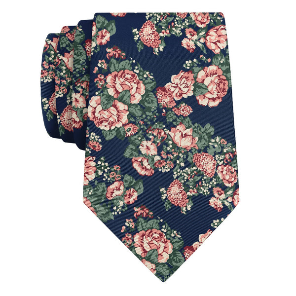 Allison Floral Necktie | Skinny, Knotty, Classic Widths