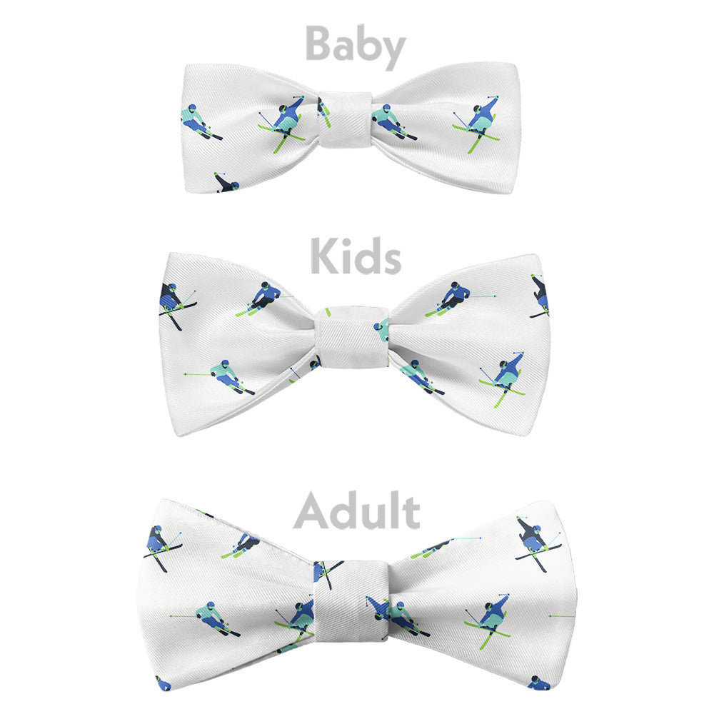 Alpine Skiing Bow Tie - Bow Sizes - Knotty Tie Co.