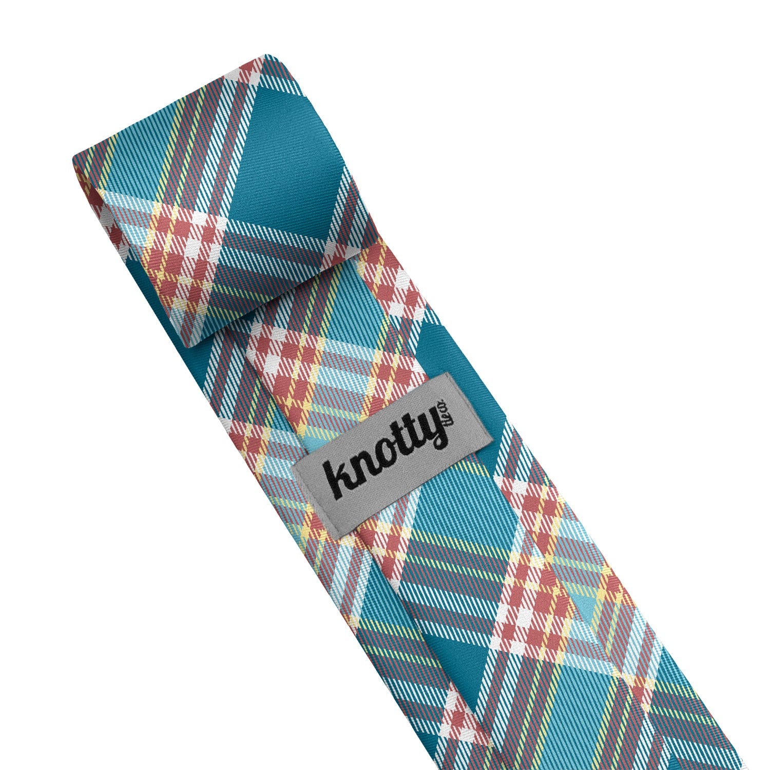 American Plaid Necktie - Tag - Knotty Tie Co.