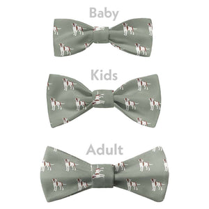 American Bulldog Bow Tie - Bow Sizes - Knotty Tie Co.