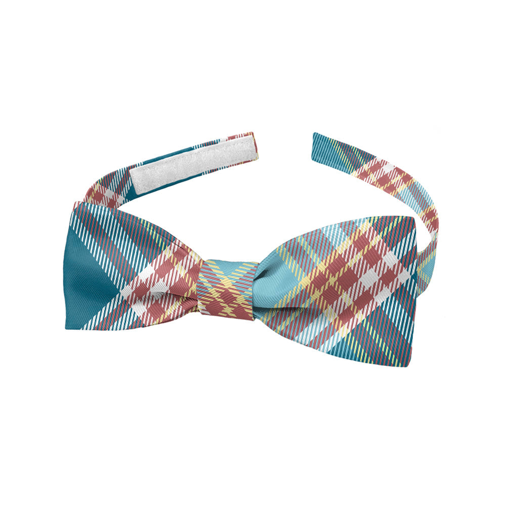 American Plaid Bow Tie - Baby Pre-Tied 9.5-12.5" -  - Knotty Tie Co.