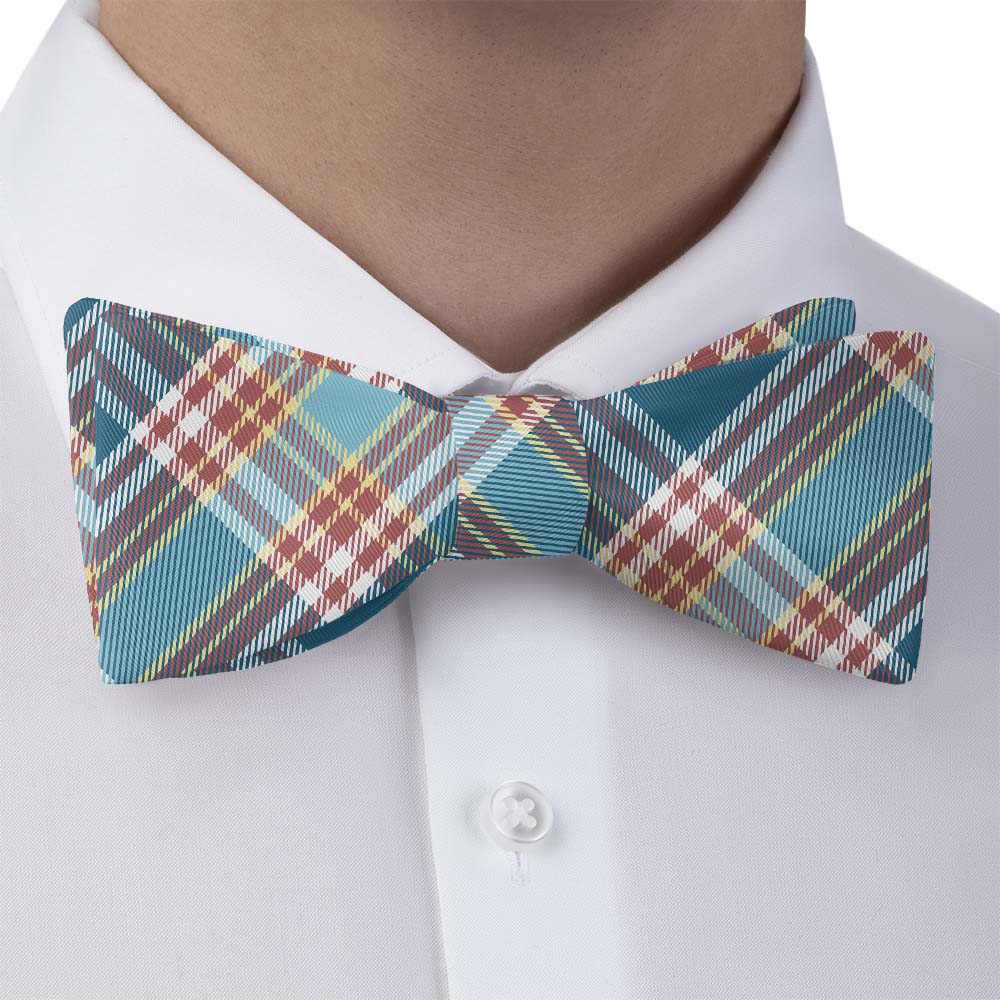 American Plaid Bow Tie - Bow Tie with Dress Shirt - Knotty Tie Co.