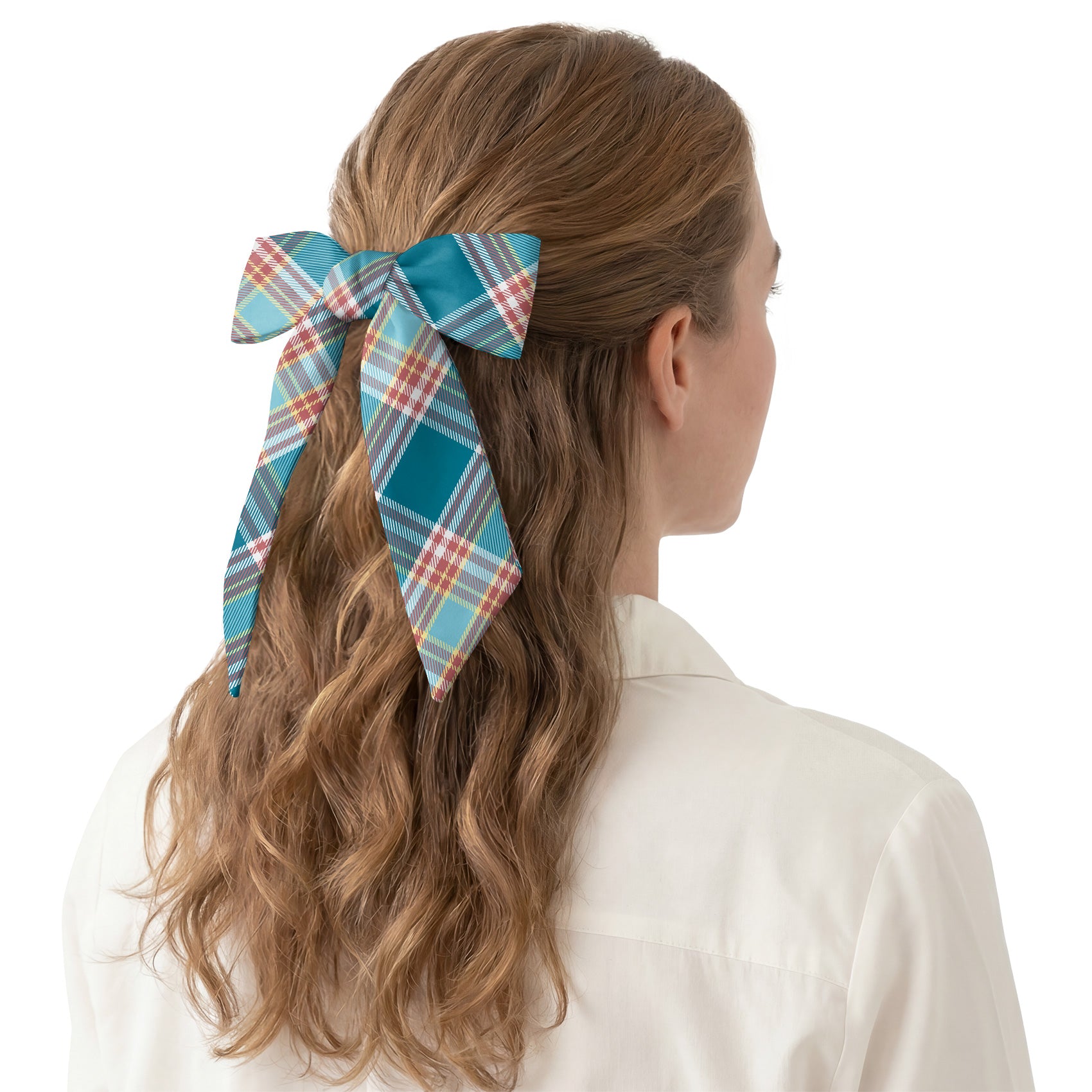 American Plaid Hair Scarf - Hair Scarf - Knotty Tie Co.