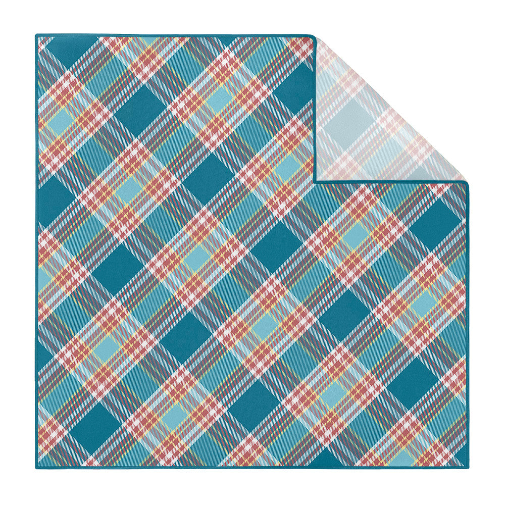 American Plaid Pocket Square - Printed - Knotty Tie Co.