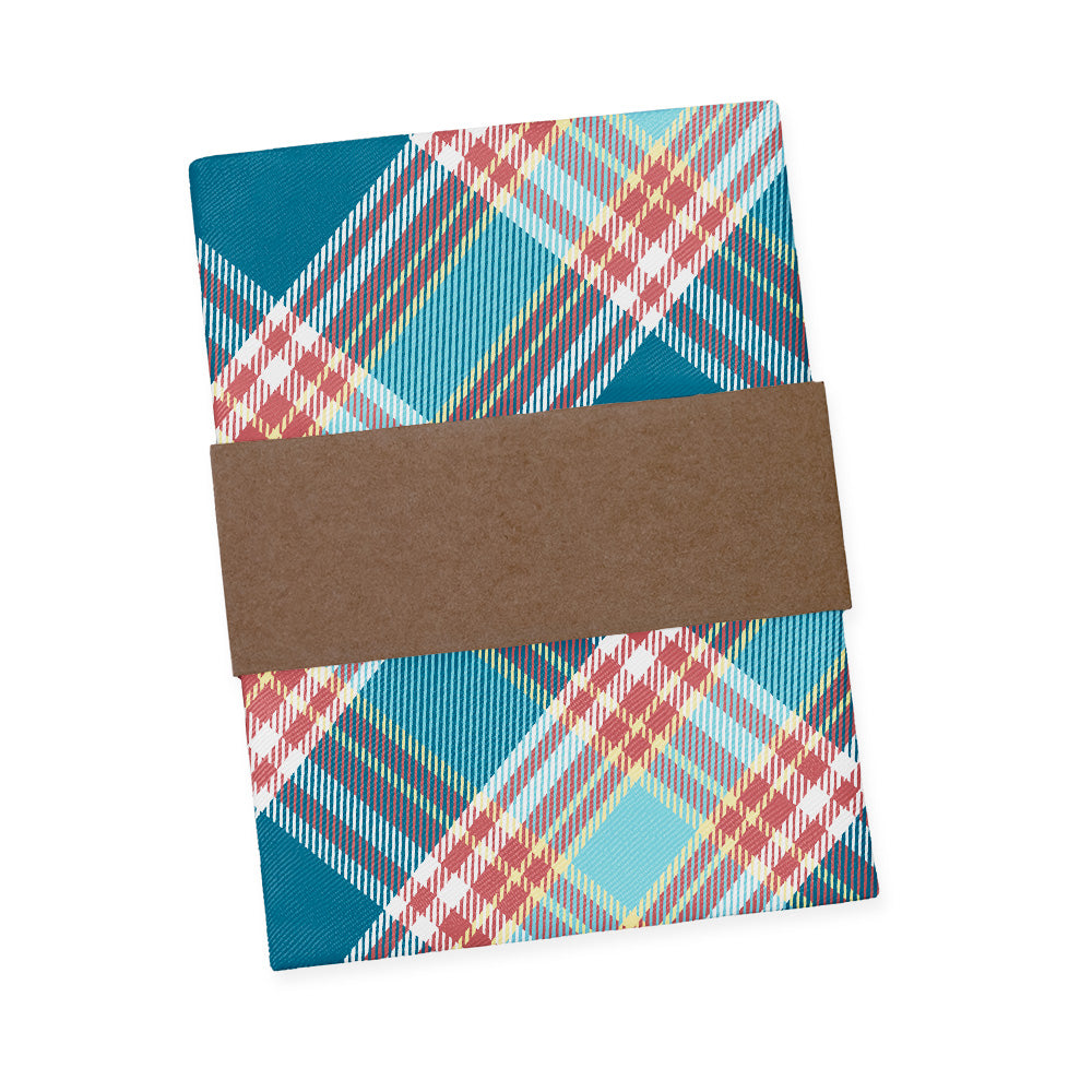 American Plaid Pocket Square - Packaging - Knotty Tie Co.