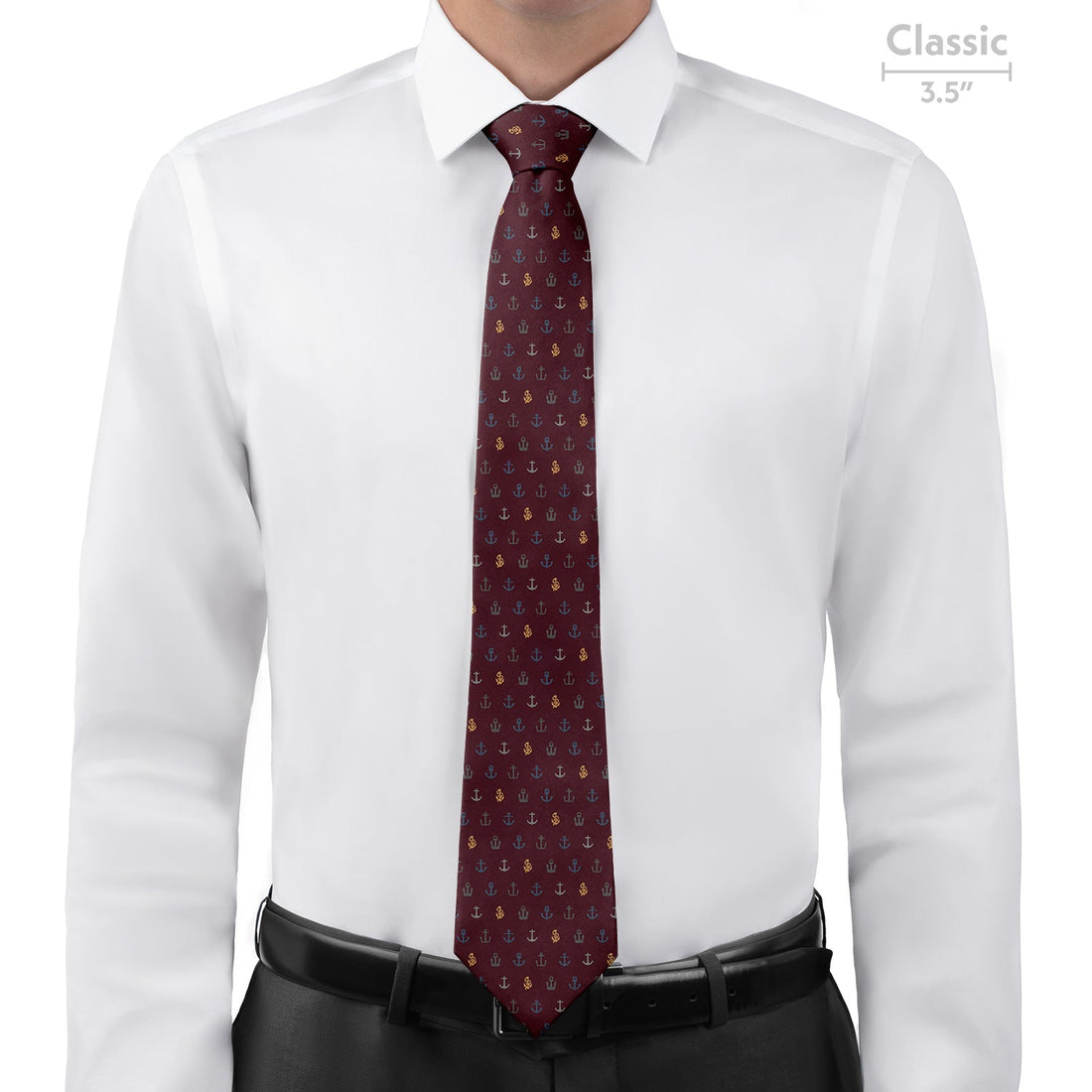 Anchors Away Necktie - Classic - Knotty Tie Co.