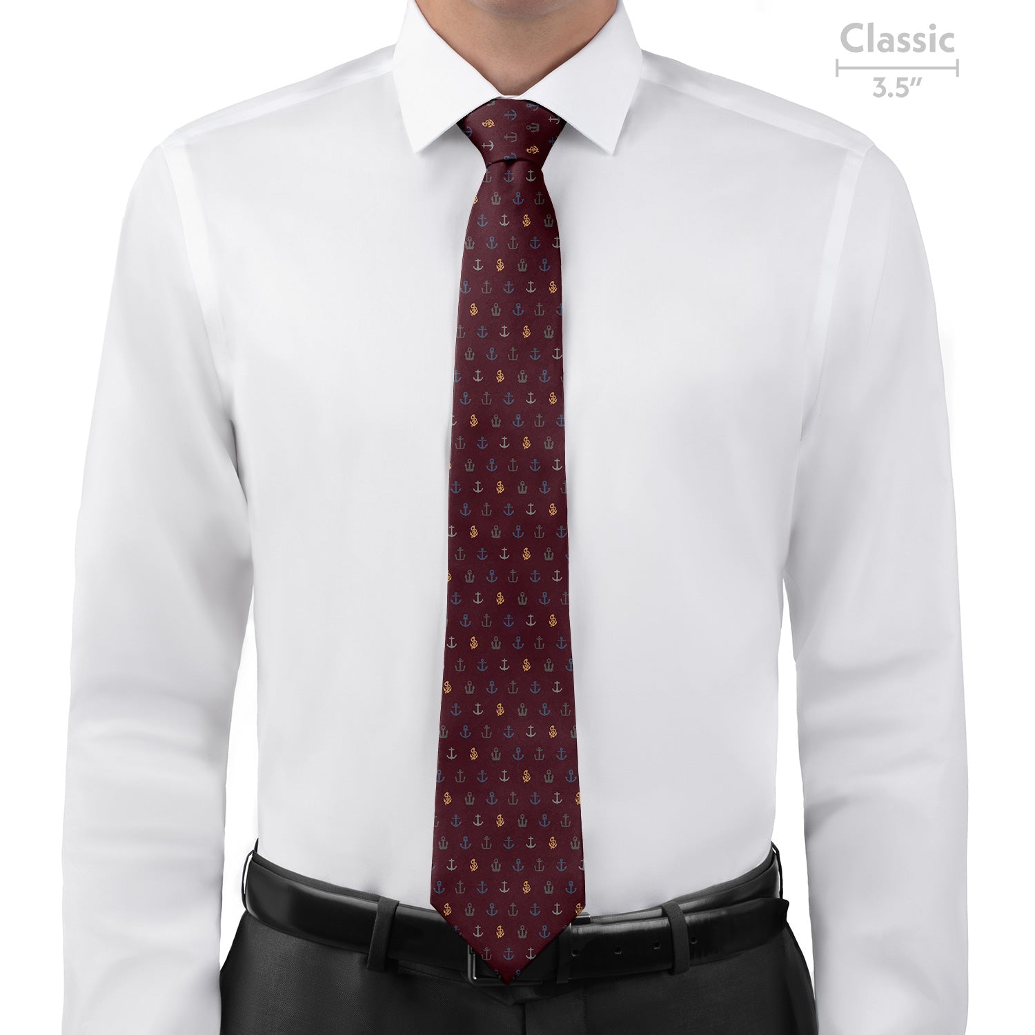 Anchors Away Necktie - Classic - Knotty Tie Co.