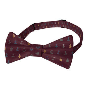Anchors Away Bow Tie - Adult Pre-Tied 12-22" -  - Knotty Tie Co.