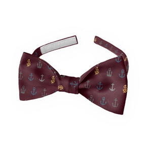 Anchors Away Bow Tie - Kids Pre-Tied 9.5-12.5" -  - Knotty Tie Co.