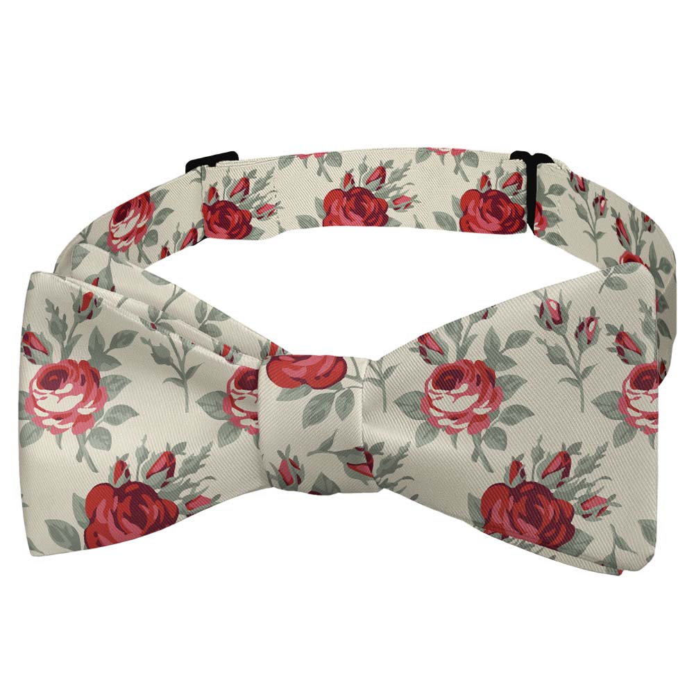 Antique Rose Bow Tie - Self Tie Bow Tie - Knotty Tie Co.
