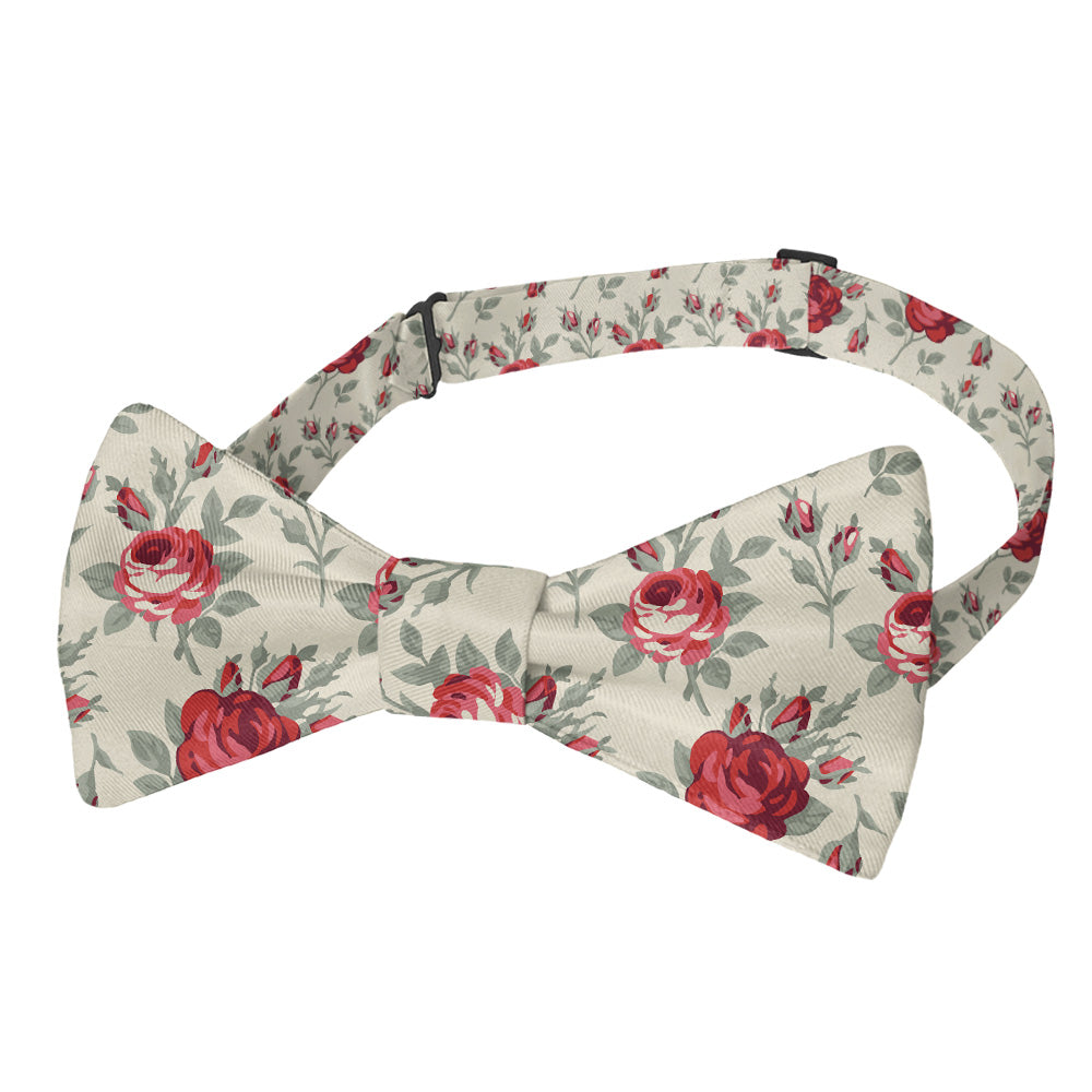 Antique Rose Bow Tie - Pre-Tied Bow Tie - Knotty Tie Co.