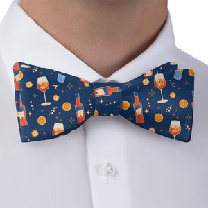 Aperol Spritz Bow Tie - Bow Tie with Dress Shirt - Knotty Tie Co.