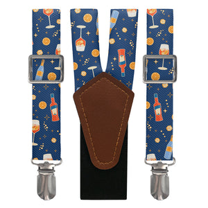 Aperol Spritz Suspenders - Main View - Knotty Tie Co.