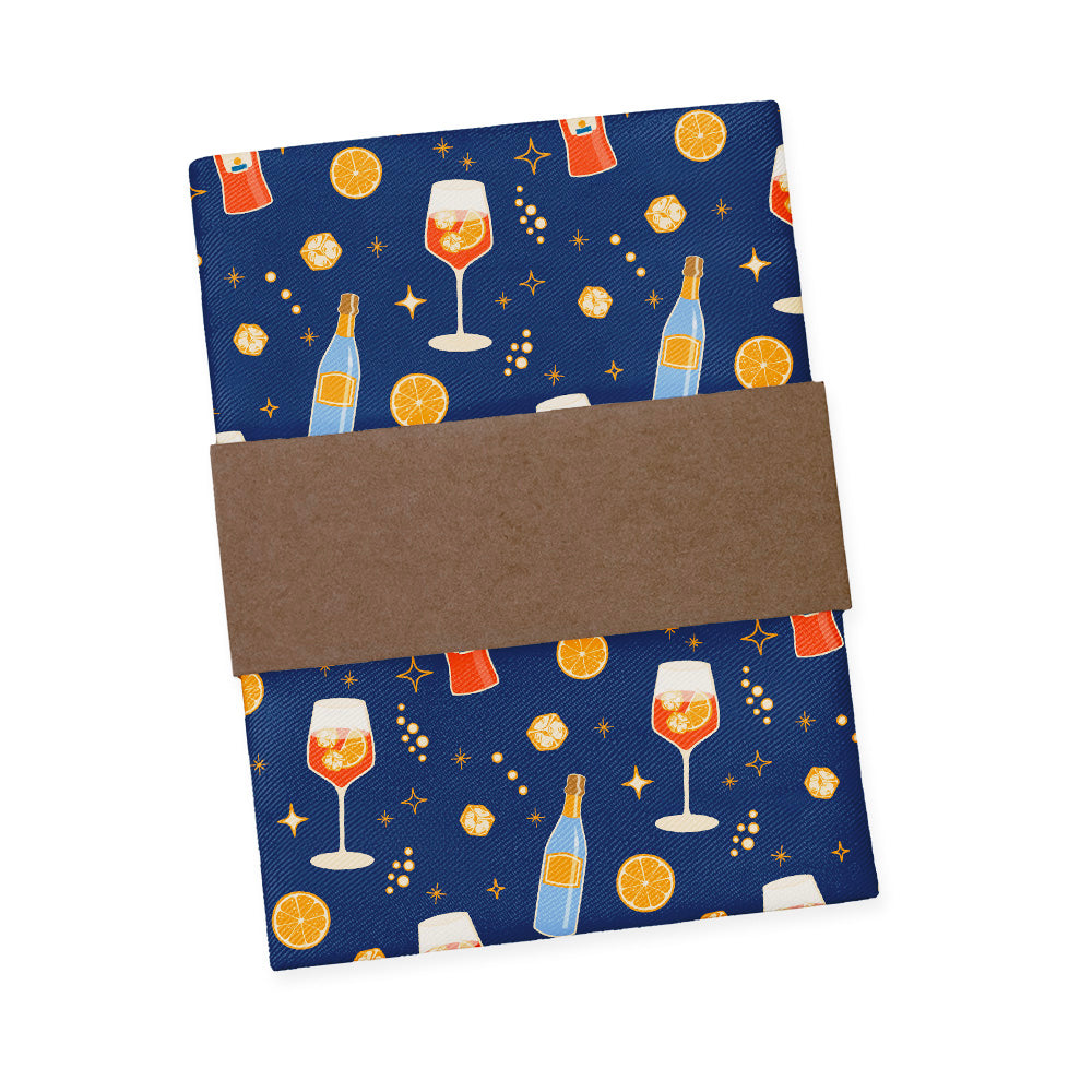 Aperol Spritz Pocket Square - Packaging - Knotty Tie Co.