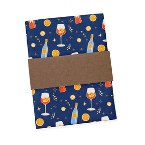 Aperol Spritz Pocket Square - Packaging - Knotty Tie Co.