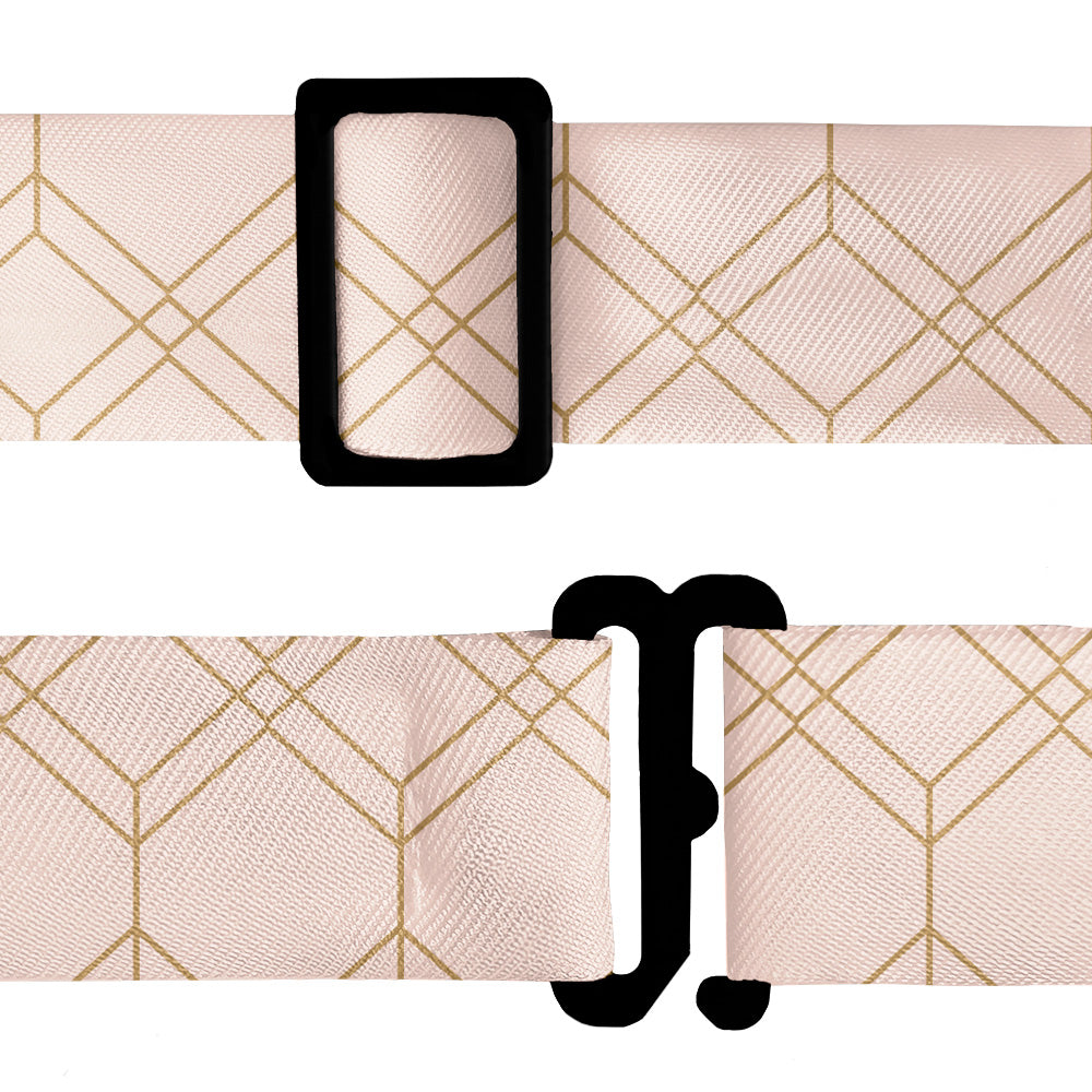 Arcadia Geometric Bow Tie - Bow Tie Hardware - Knotty Tie Co.
