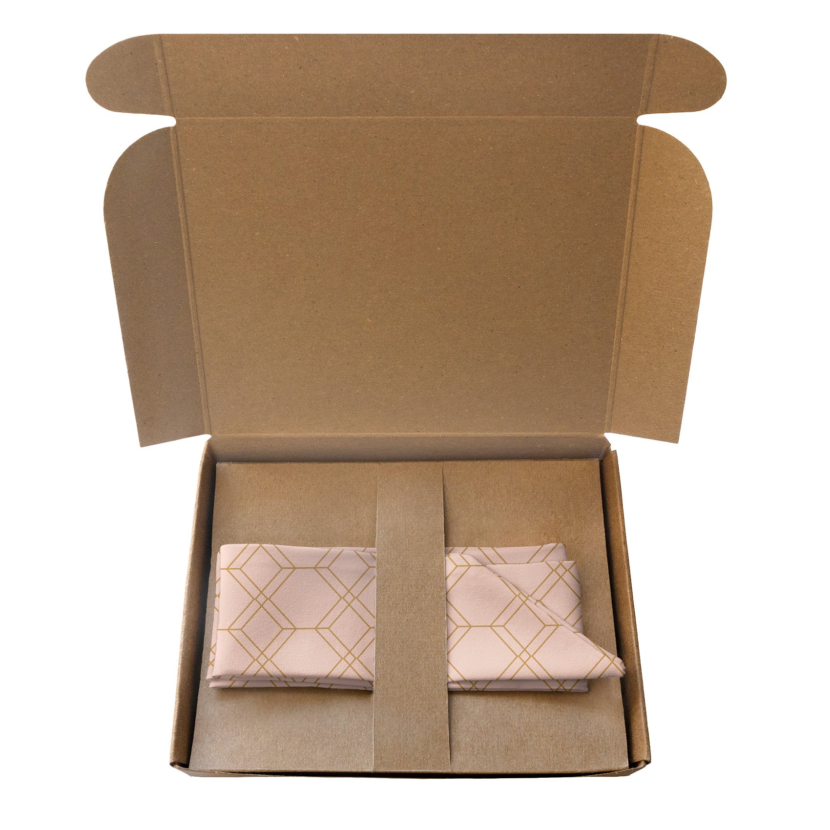 Arcadia Geometric Hair Scarf - Packaging - Knotty Tie Co.