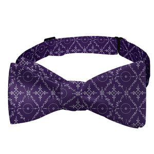 Argyle Bloom Bow Tie - Self Tie Bow Tie - Knotty Tie Co.