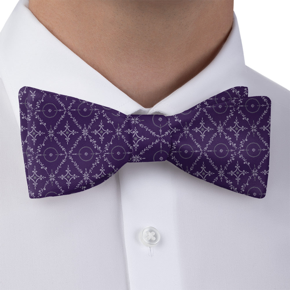 Argyle Bloom Bow Tie - Bow Tie with Dress Shirt - Knotty Tie Co.