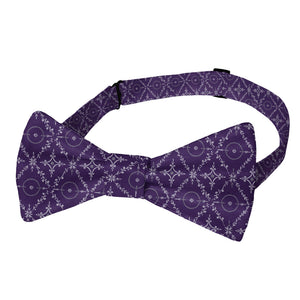 Argyle Bloom Bow Tie - Pre-Tied Bow Tie - Knotty Tie Co.
