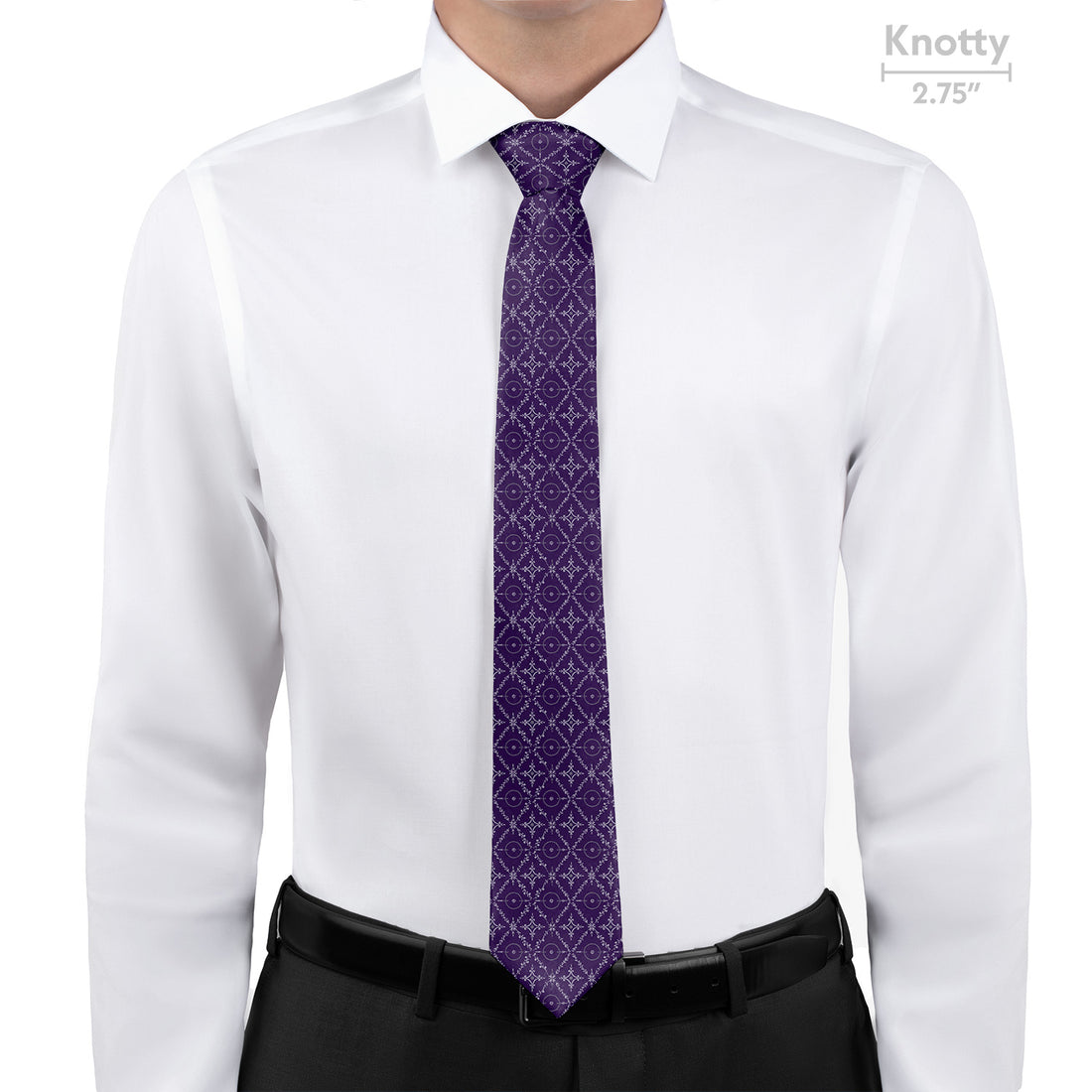 Argyle Bloom Necktie - Knotty - Knotty Tie Co.