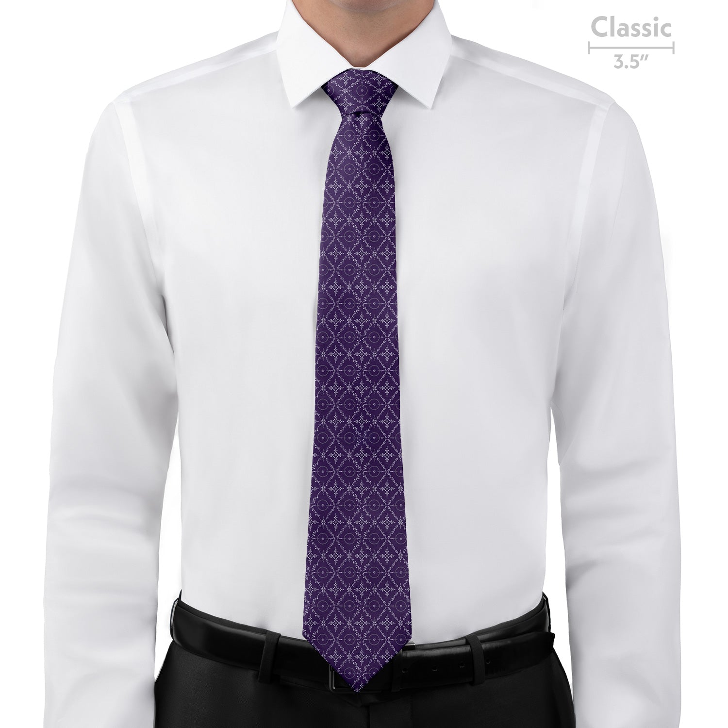 Argyle Bloom Necktie - Classic  - Knotty Tie Co.