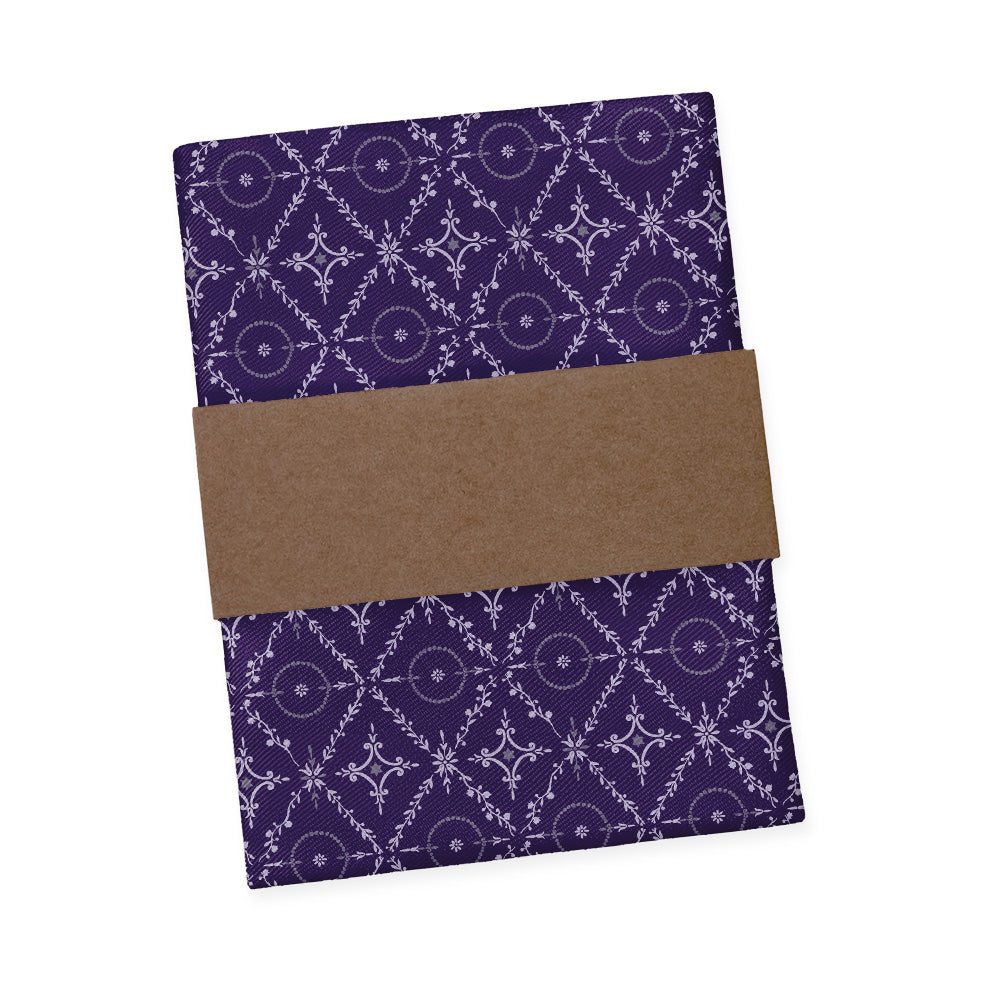 Argyle Bloom Pocket Square - Packaging - Knotty Tie Co.