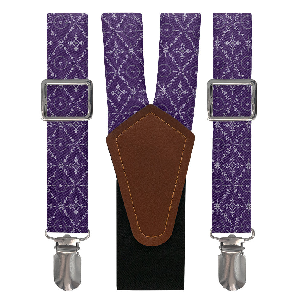 Argyle Bloom Suspenders - Main View - Knotty Tie Co.