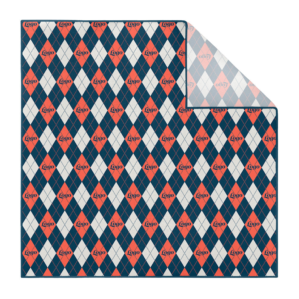Argyle 2 Logo Pocket Square