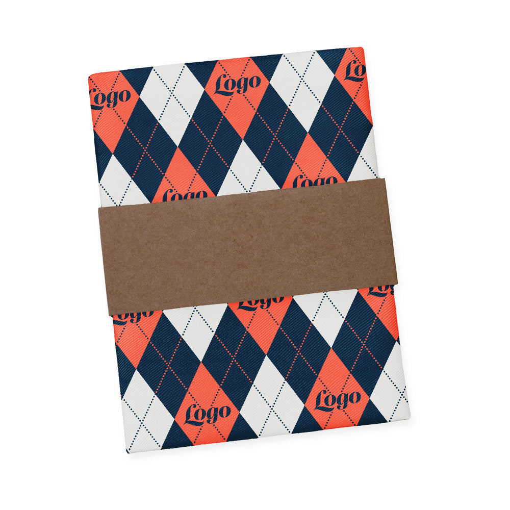 Argyle 2 Logo Pocket Square