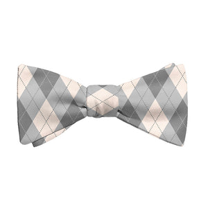 Argyle Plaid Bow Tie - Adult Standard Self-Tie 14-18" -  - Knotty Tie Co.