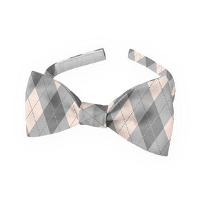 Argyle Plaid Bow Tie - Kids Pre-Tied 9.5-12.5" -  - Knotty Tie Co.