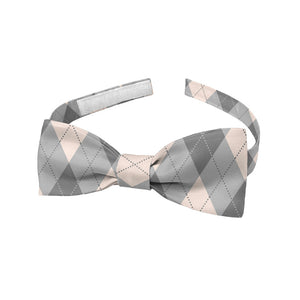 Argyle Plaid Bow Tie - Baby Pre-Tied 9.5-12.5" -  - Knotty Tie Co.